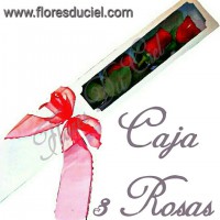 Caja 3 Rosas